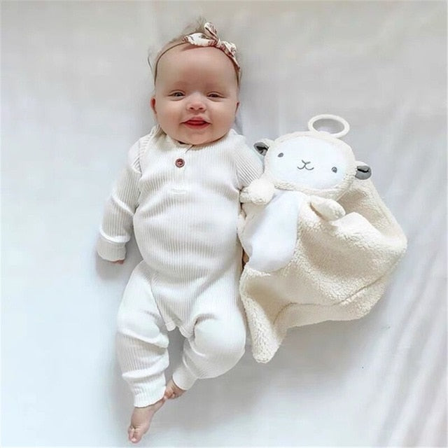 Baby Unisex fashion Cotton  Long Sleeve Romper