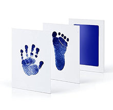 Footprint + Handprint Imprint Kit Baby Ink Pad Storage Memento Kit