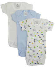 Preemie Boys Short Sleeve Printed Variety Pack