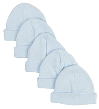 Blue Baby Cap (pack Of 5)