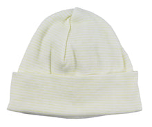 Yellow Stripped Baby Cap