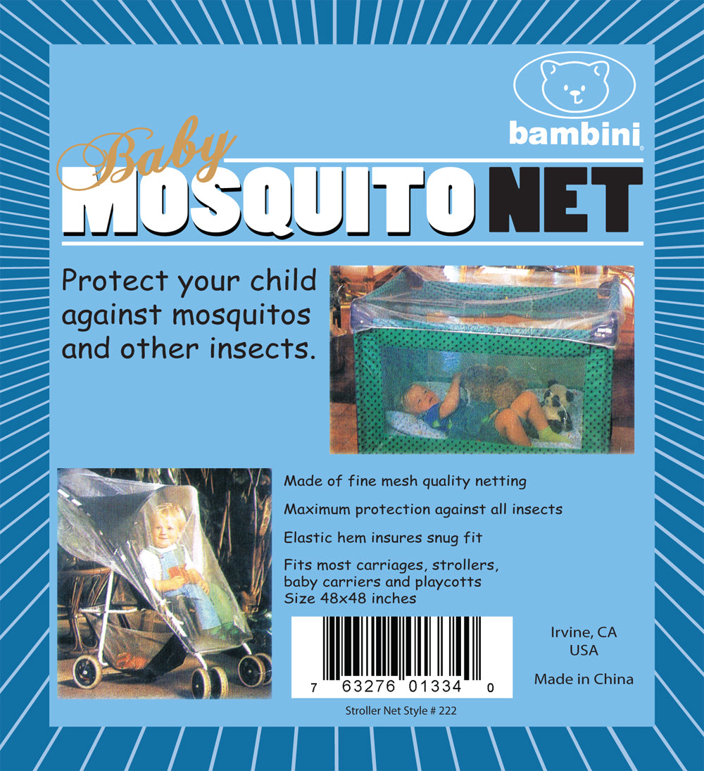 White Play Pen & Stroller Mosquito Net