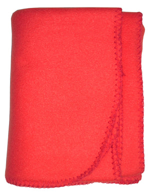 Red Blank Polarfleece Blanket