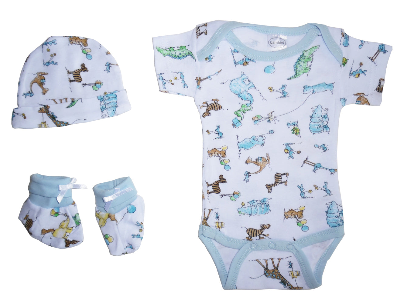 Print Boys Baby Gift Set