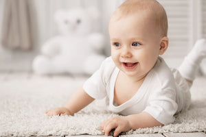 White Infant Onezies And Boxer Shorts