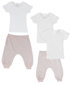 Pink Infant T-shirts And Joggers