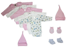 Newborn Baby Girl 9 Pc Baby Shower Gift Set