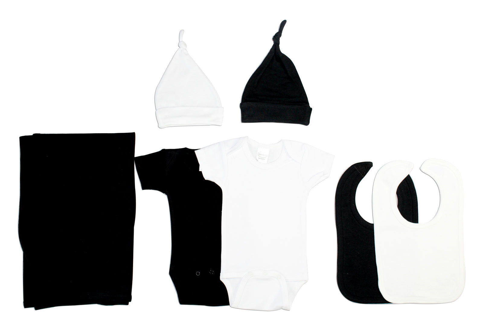 Black And White 7 Piece Set