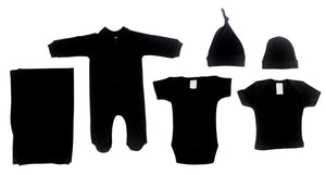 Black 6 Piece Set