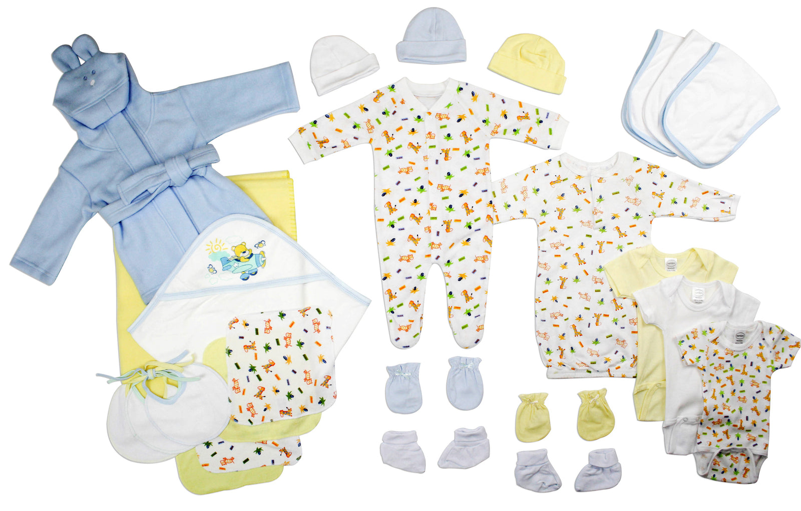 Newborn Baby Boys 25 Pc Baby Shower Gift Set