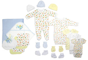 Newborn Baby Boys 21 Pc Baby Shower Gift Set