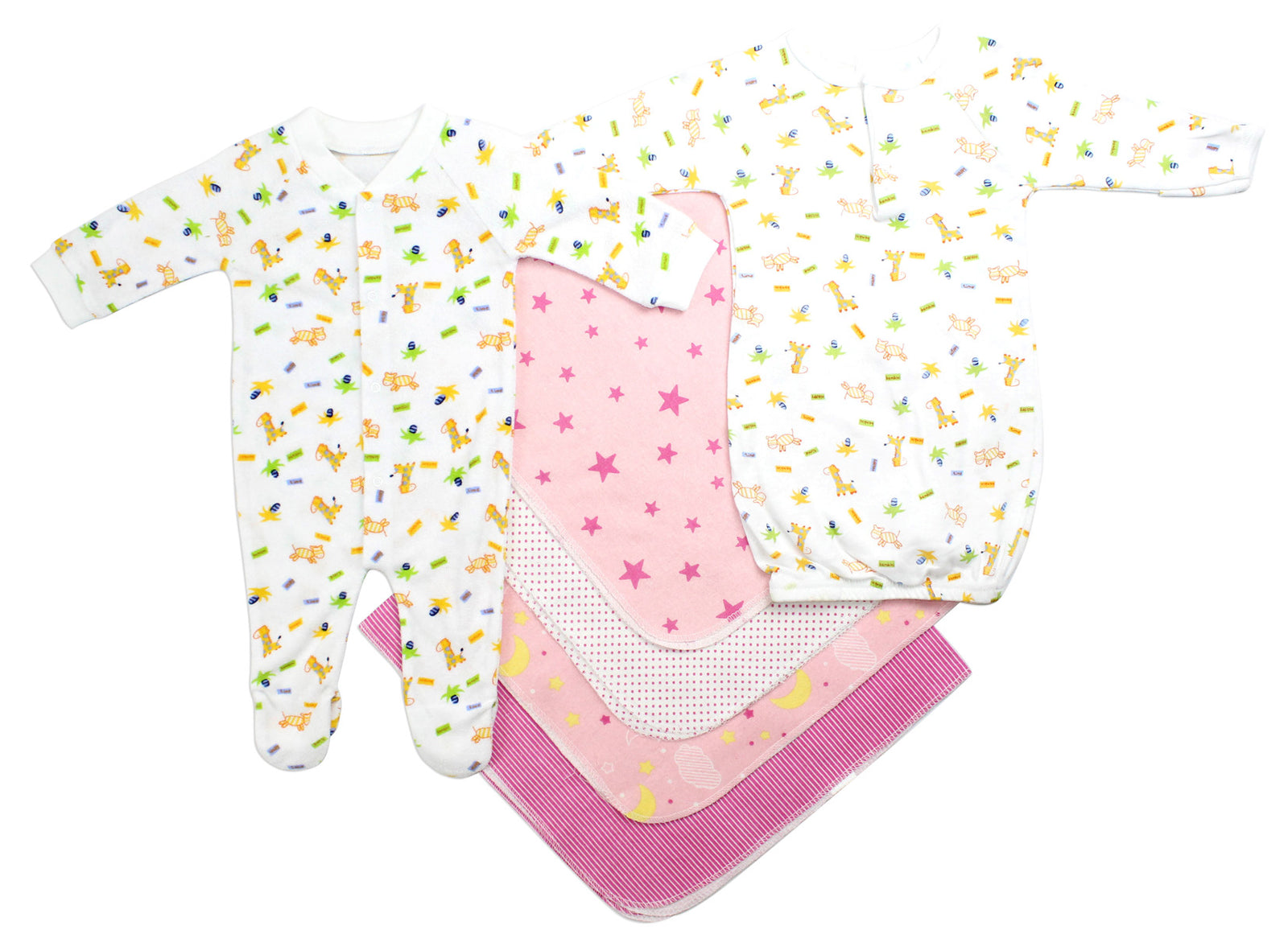 Newborn Girls 6 Piece Set