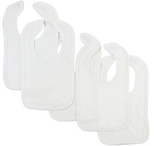 Navy Baby Bibs (pack Of 5)