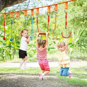 50 Ft Ninja Obstacle Course Line Kit for Kids