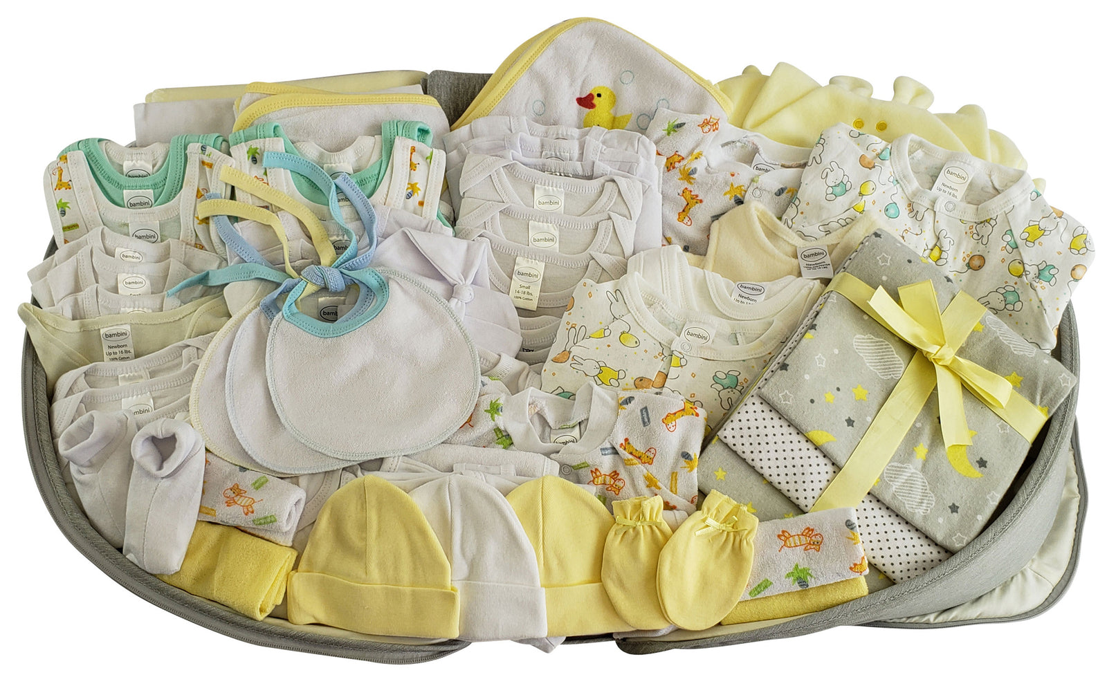 80 pc Baby Clothing Starter Set with Diaper Bag