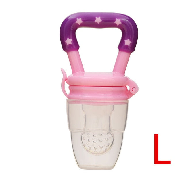 Fresh Food Nibbler Baby Pacifiers Feeder- Fruit feeding nipple Safe Supplies Nipple Teat Pacifier Bottles