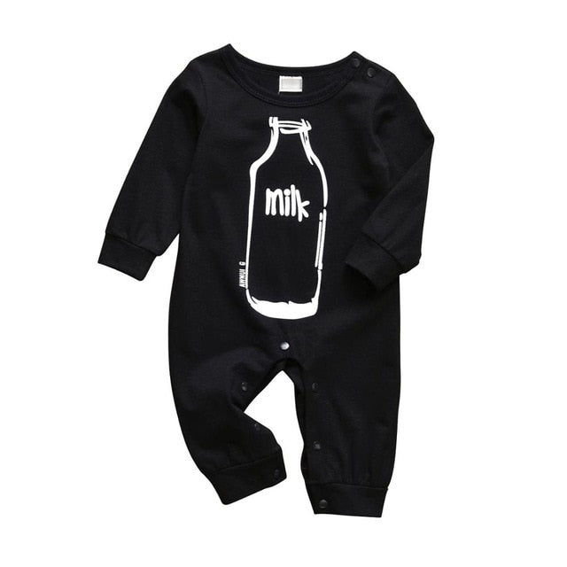 Baby Unisex fashion Cotton  Long Sleeve Romper