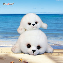 White Cute Seals Plush Toy Sea Lion