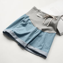 Maternity Denim Wide leg Summer Shorts