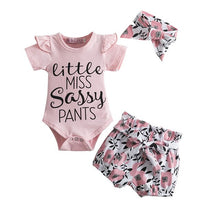 3PCS Outfits Set for Baby Girls 