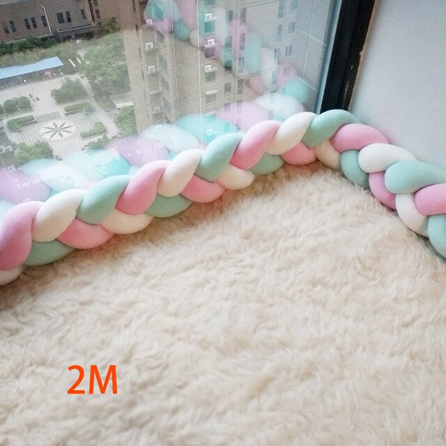 1M/2M/3M Baby Crib bedding Bumpers for Protection