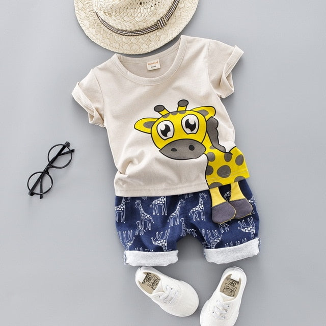 Unisex Cartoon Clothing Set