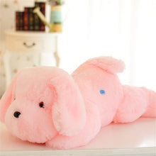 plush luminous LED toys dog