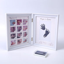 Newborn Baby Hand Foot Ink Pad Print Growth Photo Frame