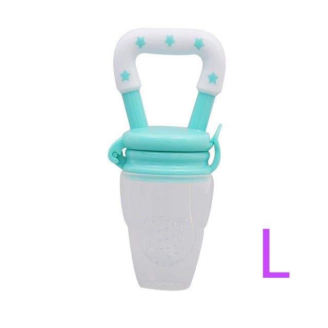 Fresh Food Nibbler Baby Pacifiers Feeder- Fruit feeding nipple Safe Supplies Nipple Teat Pacifier Bottles