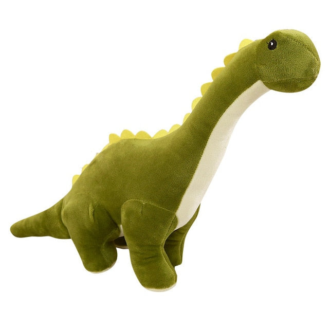 Colorful Plush Stuffed Toy Brontosaurus Dinosaur