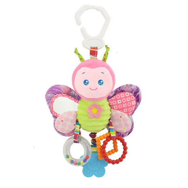 Newborn Baby Rattle and Ringing Teether Plush Sets