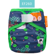 Happy Flute Newborn Tiny Diaper Cover Washable Baby Cover Cartoon Animal Adjustable Nappy Reusable Cloth Diapers Available