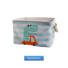 Cartoon Foldable Laundry Basket Toys Storage Organizer