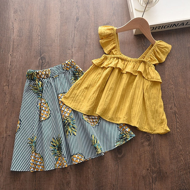 Chic Girls Clothing Sets 2Pcs 3T-7T