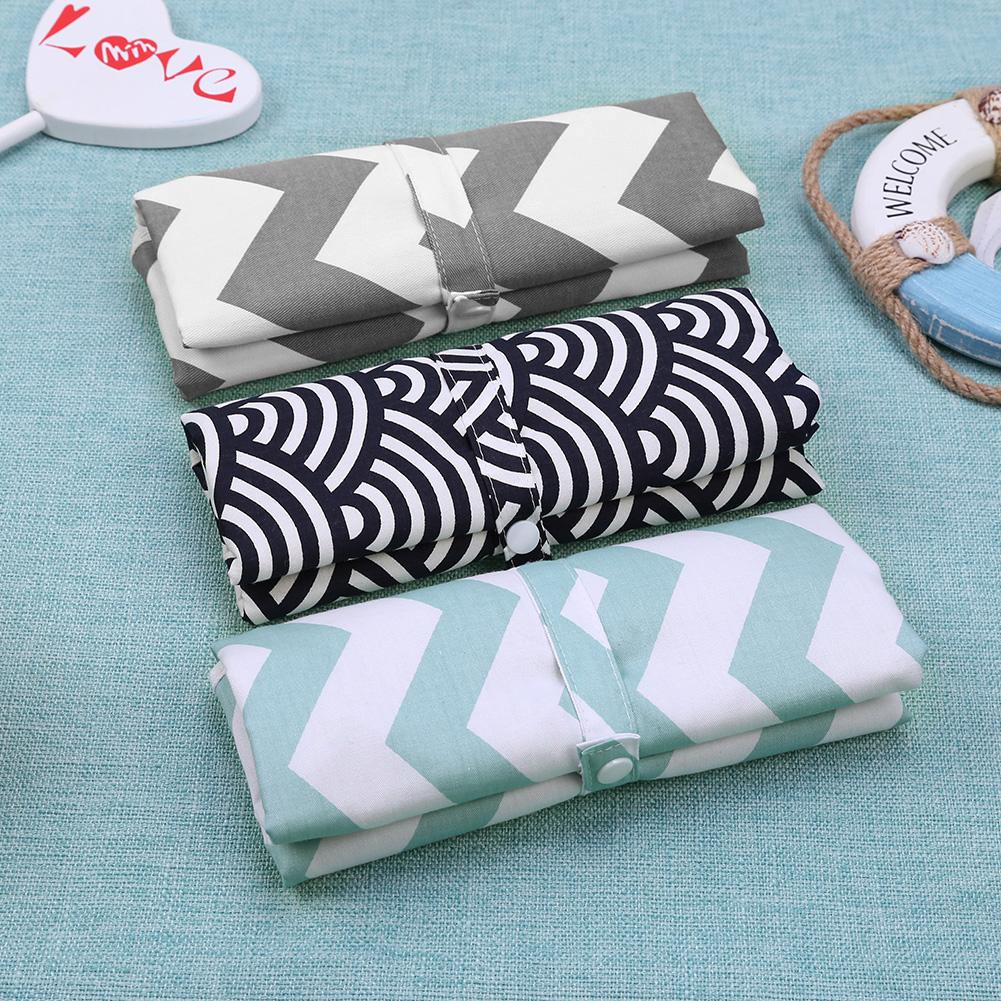 Waterproof Baby Diaper Changing Mat Foldable Soft Cotton Travel Nappy Change Floor Portable Baby Care Front Play Pad Baby Care