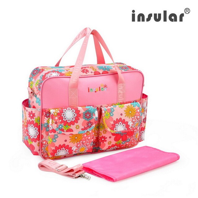 Insular Waterproof Diaper Tote Bag