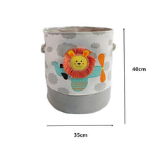 Cartoon Foldable Laundry Basket Toys Storage Organizer