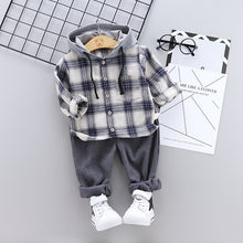 Baby Boys Hooded Tracksuit Tops Pants 2pcs