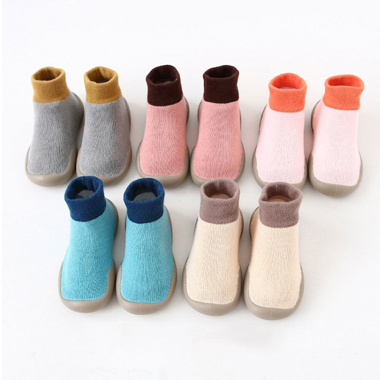 Children anti-slip soft sole shoes socks baby indoor shoes