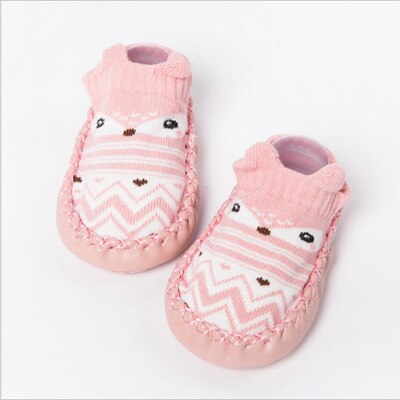 Anti Slip Baby Floor Socks Shoes With Soft Rubber Soles first walker