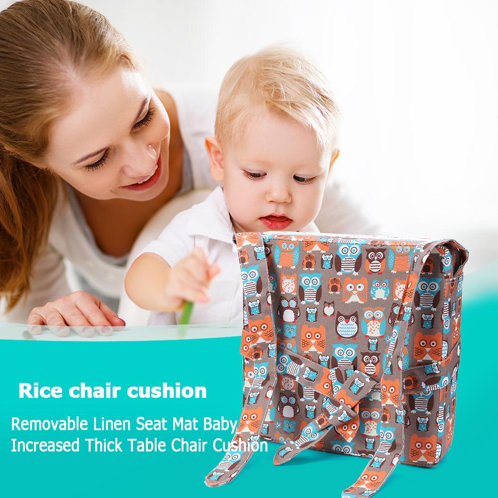 Removable Children Chair Pad Baby/ Toddler Dining Cushion