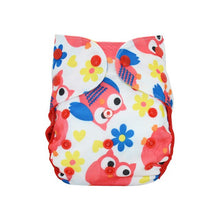 Happy Flute NB/S Cloth Diaper Cover,  With Double Gussets,Fits 3-6months Baby,Without Insert