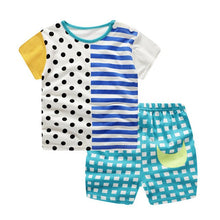 Children Cartoon Summer Boys Clothing Set for boys and girls