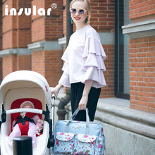 Insular Waterproof Diaper Tote Bag