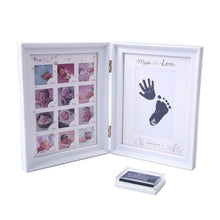 Newborn Baby Hand Foot Ink Pad Print Growth Photo Frame