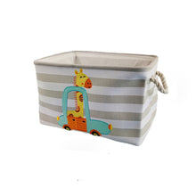 Cartoon Foldable Laundry Basket Toys Storage Organizer