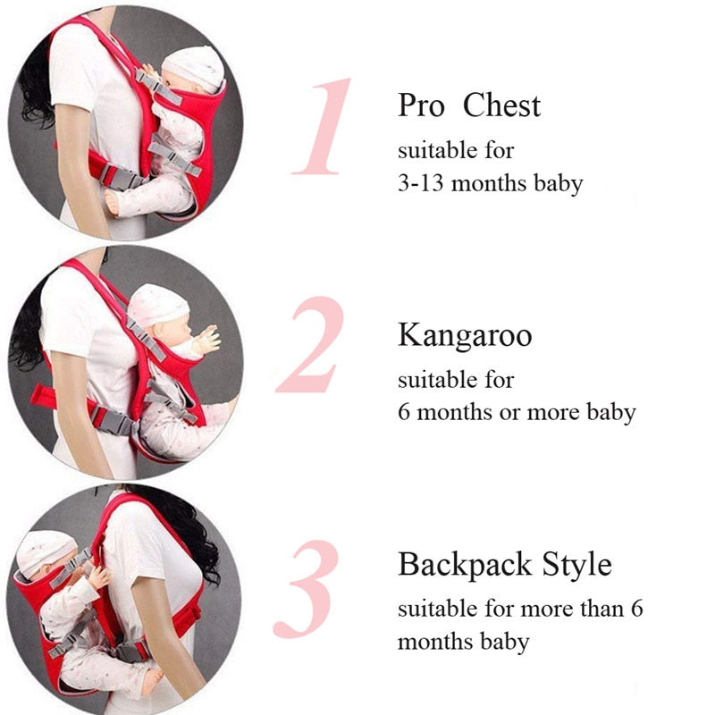 2 in 1 Adjustable Baby Sling & Baby Wrap