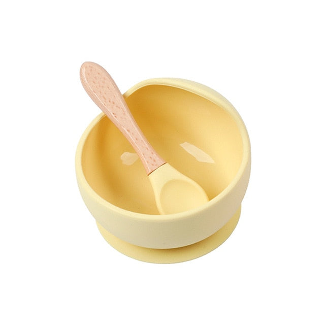 Silicone Baby Feeding Bowl Sets