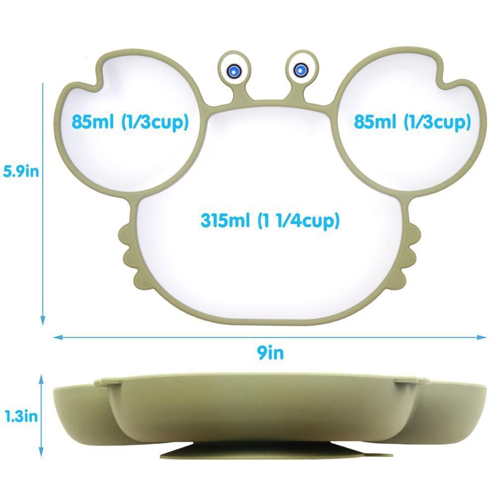 Silicone Non-slip Baby Feeding Bowl