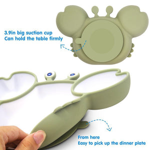 Silicone Non-slip Baby Feeding Bowl